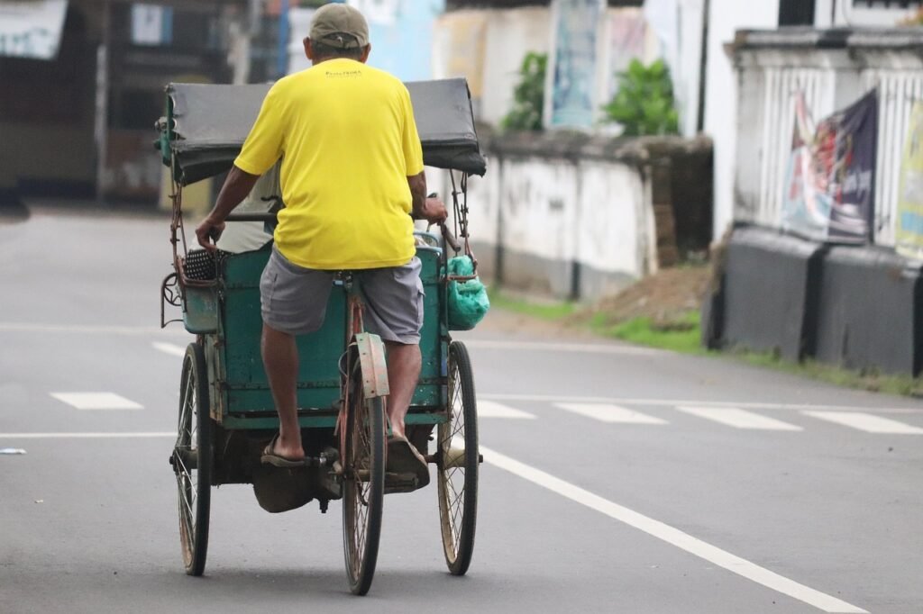 rickshaw, pedicab driver, bicycle, vehicle, transport, person, retro, old, banyumas, rickshaw, rickshaw, rickshaw, rickshaw, rickshaw
