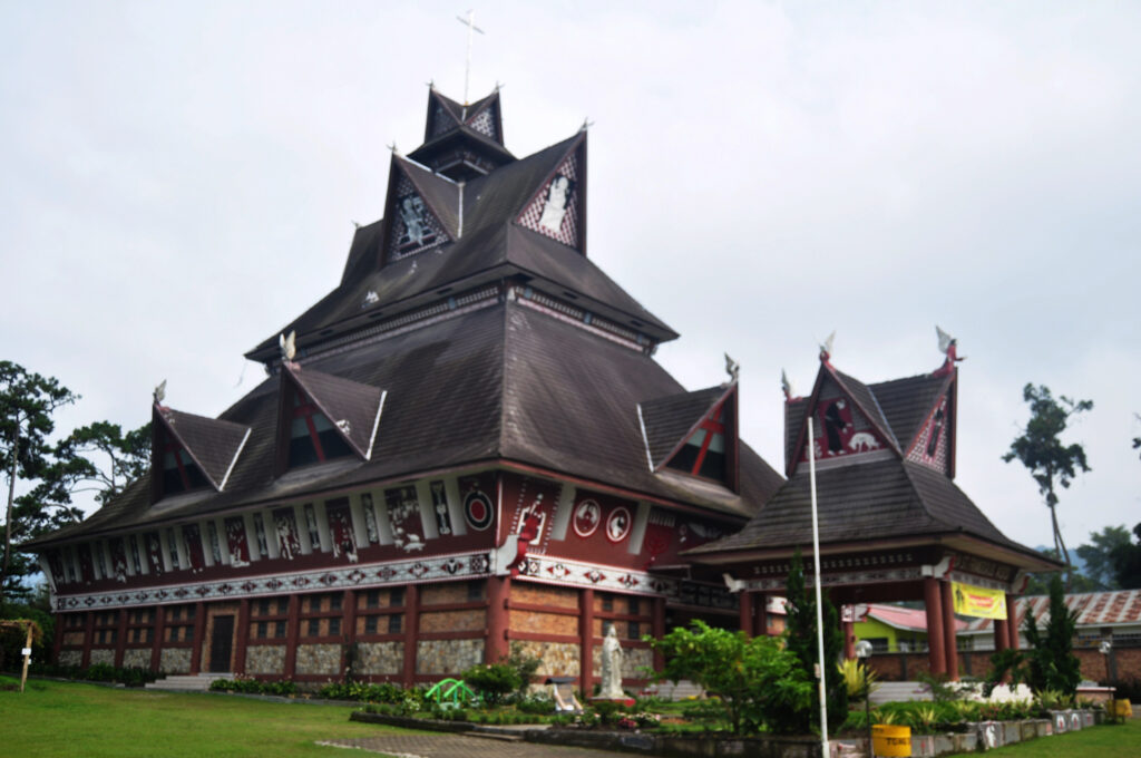 St. Francis of Assisi Catholic Church Gereja Katolik or St. Fran
